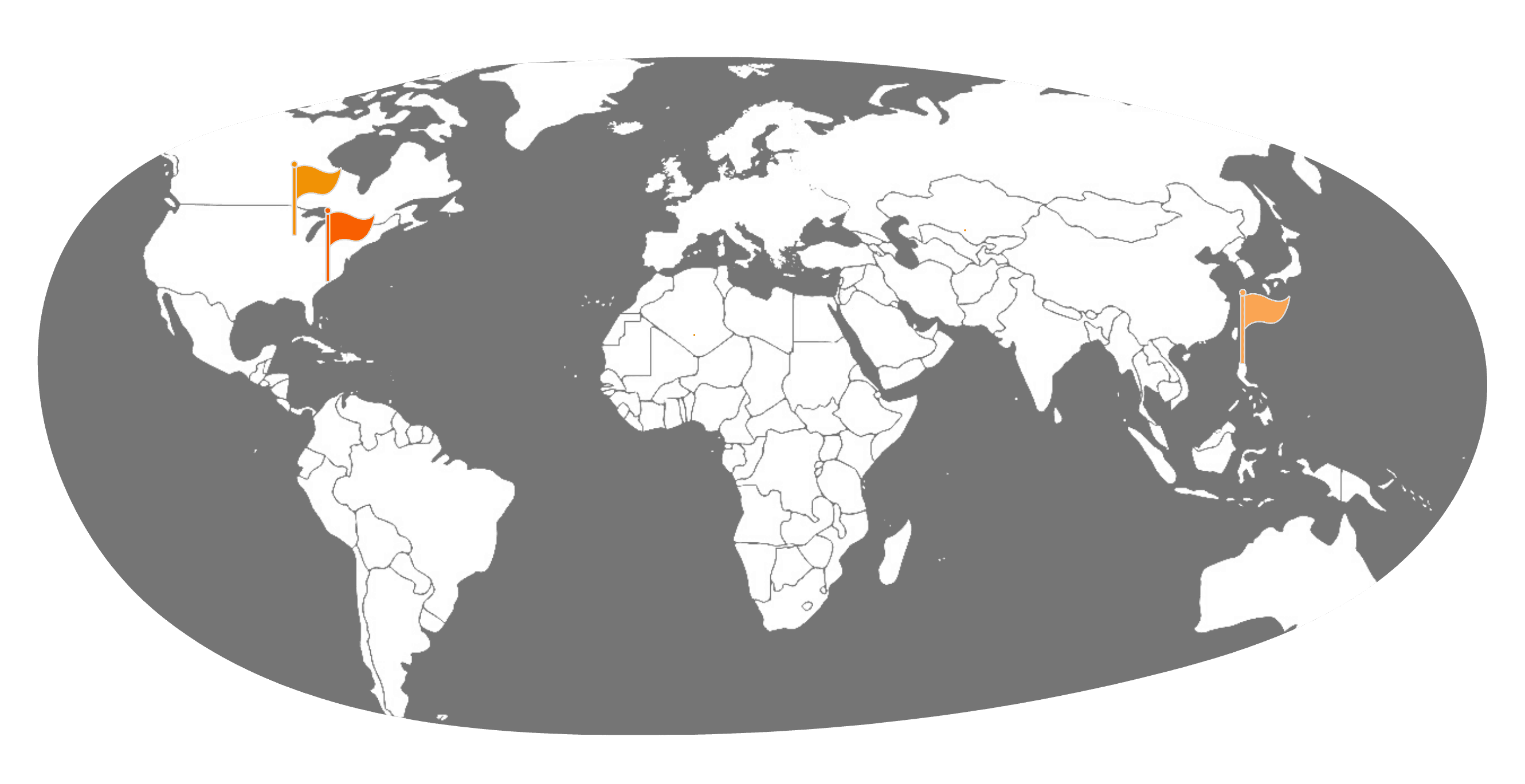 world map